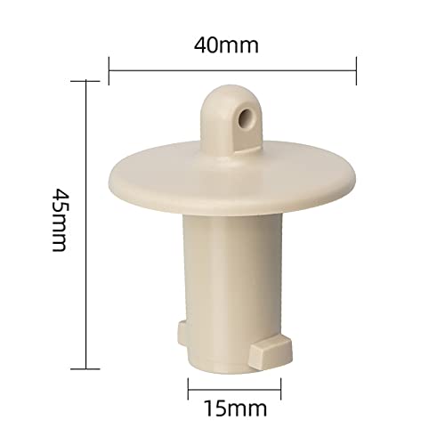 Cakievro Car Rear Seat Belt Guide Cable Fixing Tie Buckle for -Mercedes-Benz S-Class W222 2014-2019 Safe Belt Clip Auto Interior Parts (Beige) - Image 5