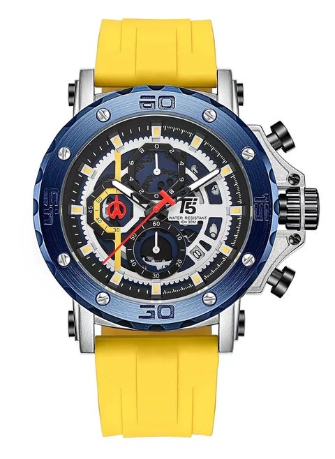 T5 Men's Chronograph Silicone strap Watch