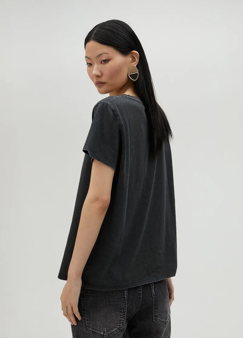 Lola Casademunt Summer T-shirt with rhinestones
