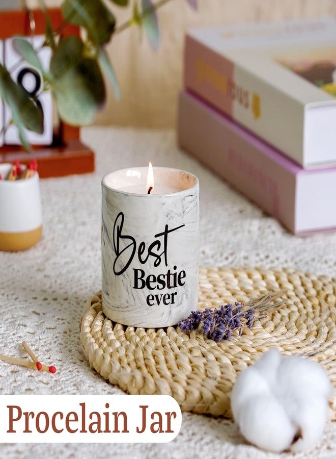FreeJac Best Friend Birthday Gifts for Women Bestie Candle - Friendship Gift Ideas for BFF, Work Bestie, Soul Sister, Bestfriend, Bsf Christmas Long Distance Gifts Lavender Candle 6oz - Image 4
