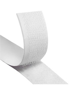 Hook and Loop Tape Velcro Tape Adhesive Strip Self Sticky Back Fastening Heavy Duty Reusable Double Sided 8M 2CM