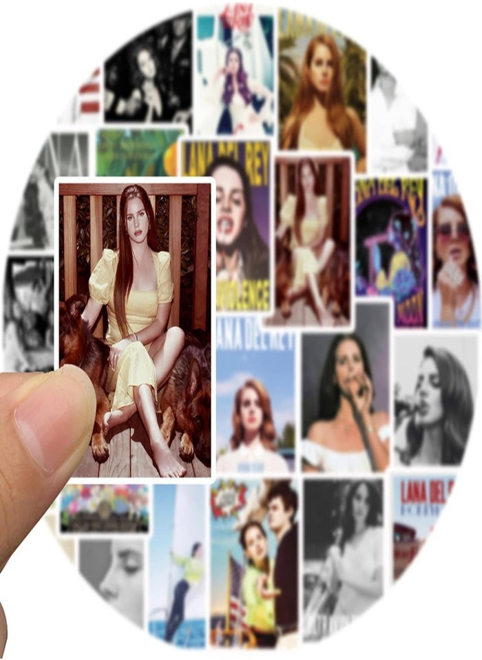 Generic Lana Del Rey 25 Stickers, Size 6x9 for Laptop Notebook Room Wall Décor  - Image 3