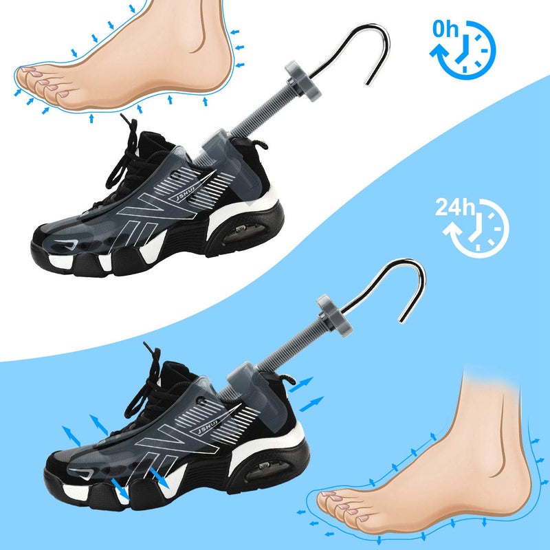 eachway Shoe Stretcher, Shoe Trees Adjustable Length & Width for Men (for Men's Size Us 10-13.5) - Image 4