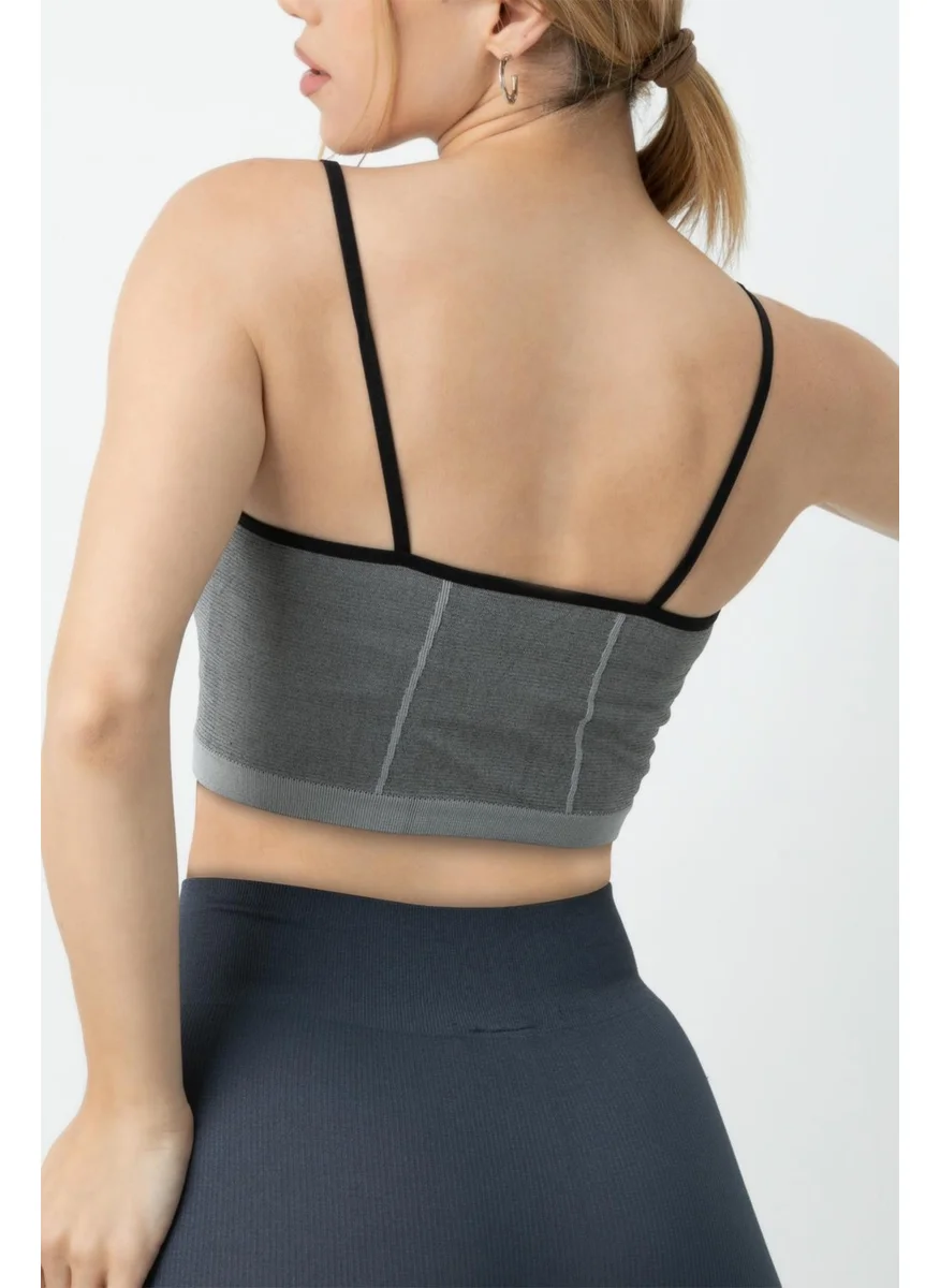 جيجوتو Seamless Embossed Patterned Bustier