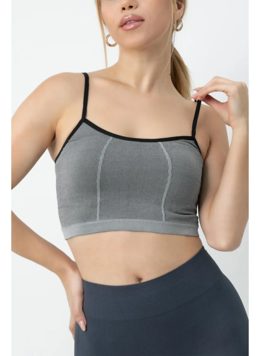 جيجوتو Seamless Embossed Patterned Bustier