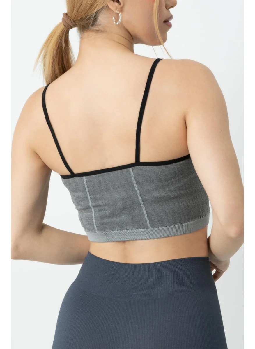 جيجوتو Seamless Embossed Patterned Bustier