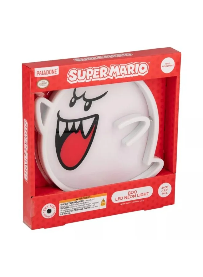 بالادون Paladone Super Mario: Boo Wall-Mountable LED Neon Light