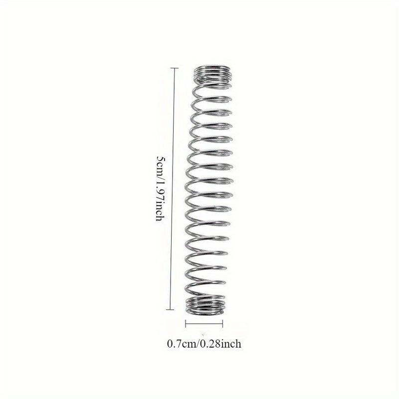 Heavy Duty Metal Coil Spring 3 Pieces for Mechanical Automotive Industrial Machinery - Image 4