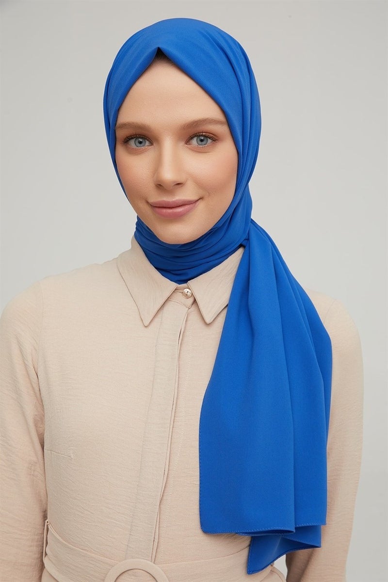 Armine Trend Medina Silk Shawl 70X200 - Blue  - Image 1