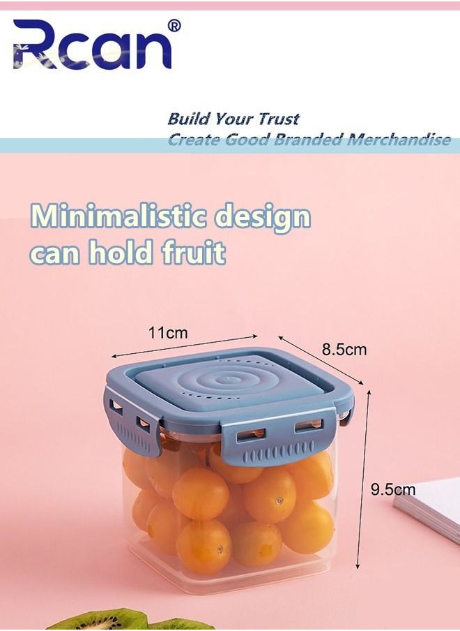 Baby Formula Milk Powder Container Portable Rice Flour Storage Box with Spoon Dispenser Moisture Proof Sealed Jar BPA-Free 600ML