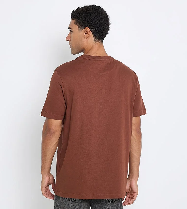 Ben Sherman  Ben Sherman Men's Crew Neck Short Sleeve Printed T-Shirt for Men | Best Price UAE