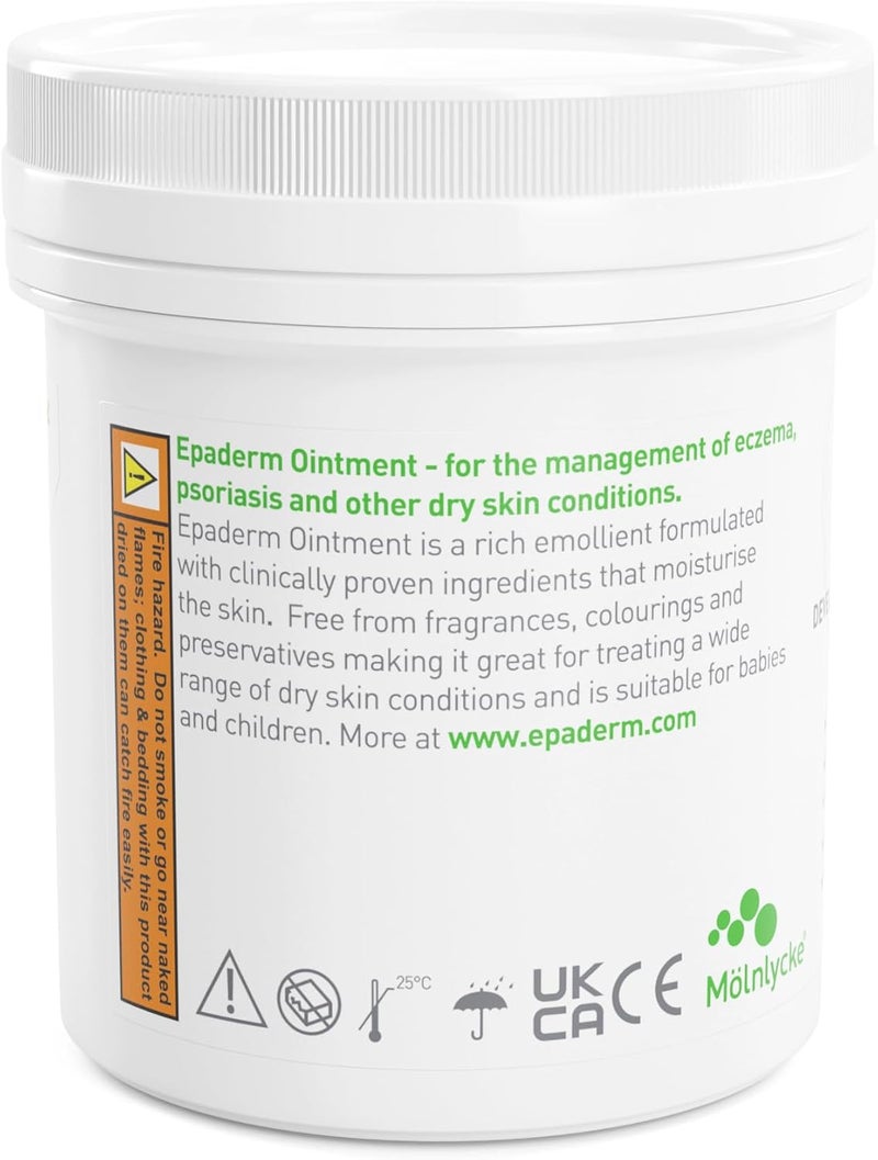 Epaderm Ointment 125g - Dermatologist Developed Skin Moisturizer for Eczema, Psoriasis, and Dry Skin - Image 3