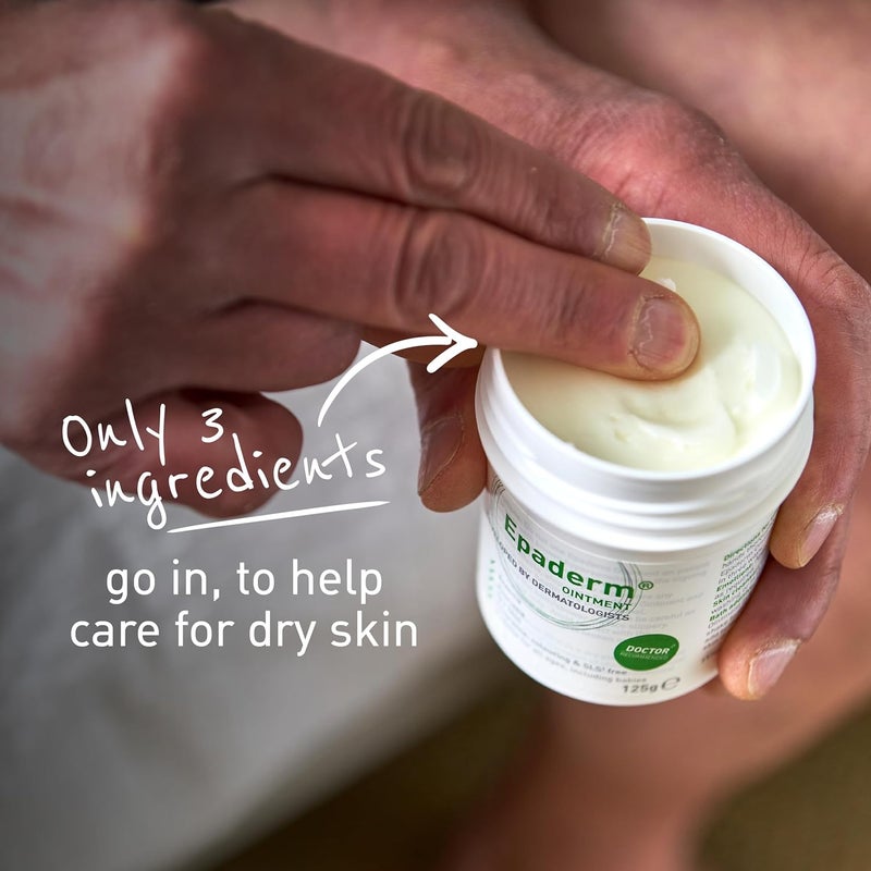 Epaderm Ointment 125g - Dermatologist Developed Skin Moisturizer for Eczema, Psoriasis, and Dry Skin - Image 5