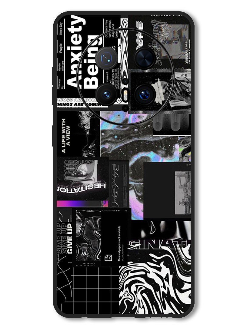 Theodor Case Compatible with Huawei Mate 70 Pro/ 70 Pro + Protection Shockproof Bumper Cover Anxiety Being 2 - Image 1