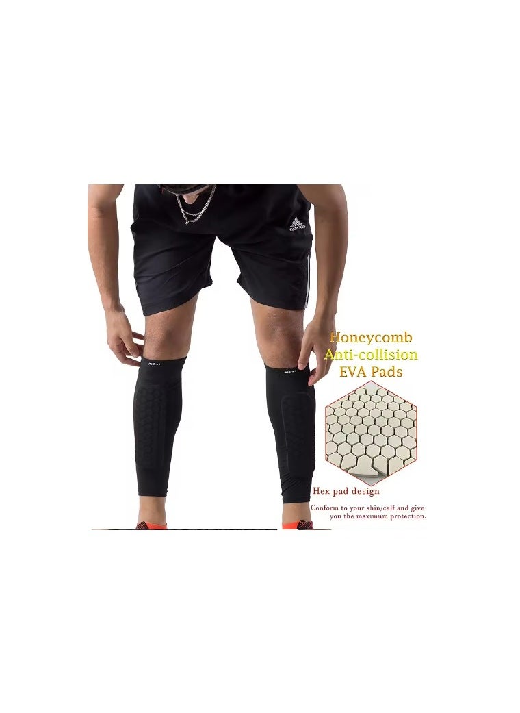 Dreamons Link Football Shin Guards, Soccer Football Shin Guard Socks with Foam, Calf Protective Gear Soccer Equipment for Football Games Beginner Running Jogging Fitness Cycling 1 pair - pzsku/Z99385B318193BDA1A5BCZ/45/_/1716032640/3886cac9-ab01-4c48-b654-d0f9d6bae011