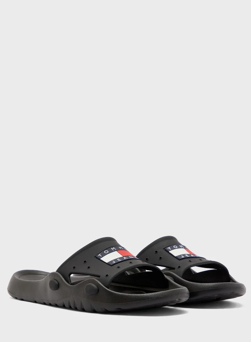 TOMMY JEANS Heritage Pool Slides