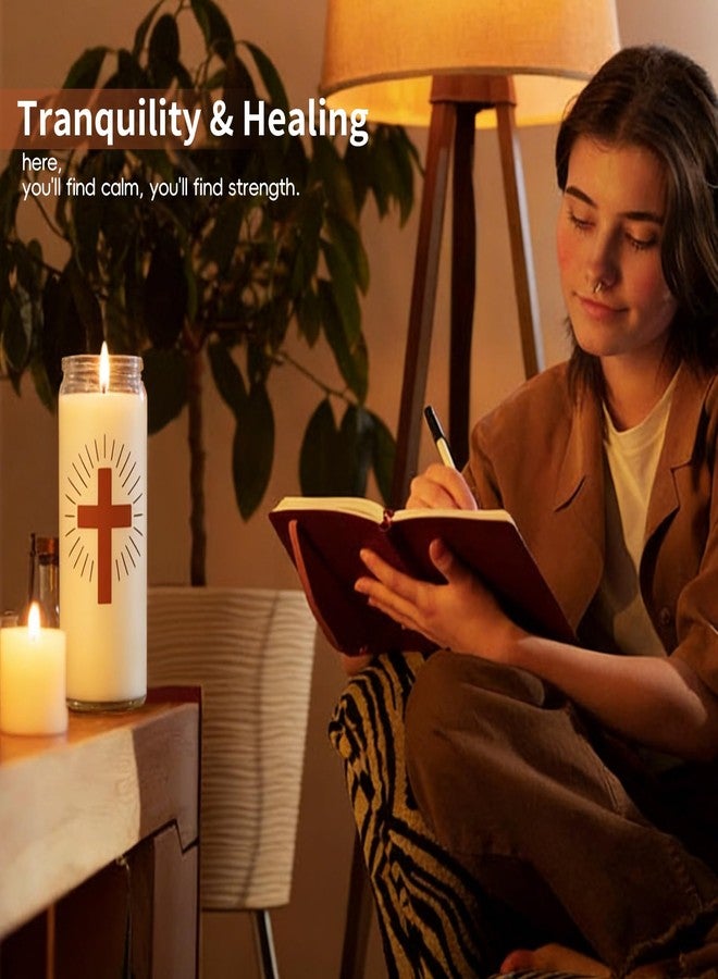 MOSROAD 3 Packs Soy Prayer Candles - Image 5