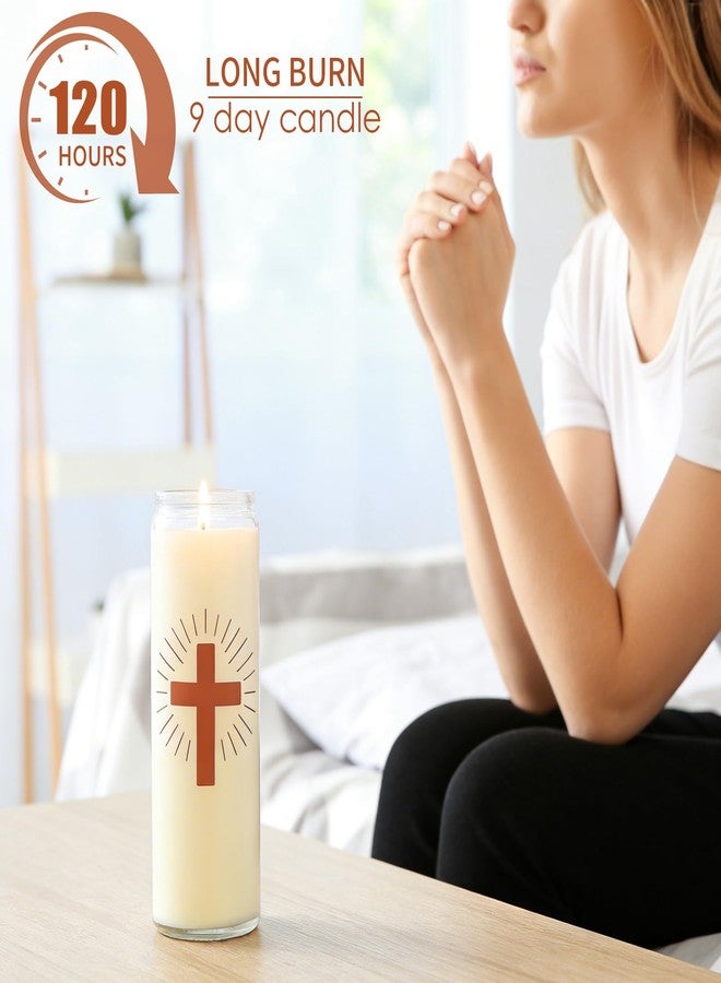 MOSROAD 3 Packs Soy Prayer Candles - Image 3