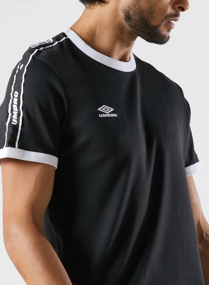 umbro Taped Ringer T-Shirt