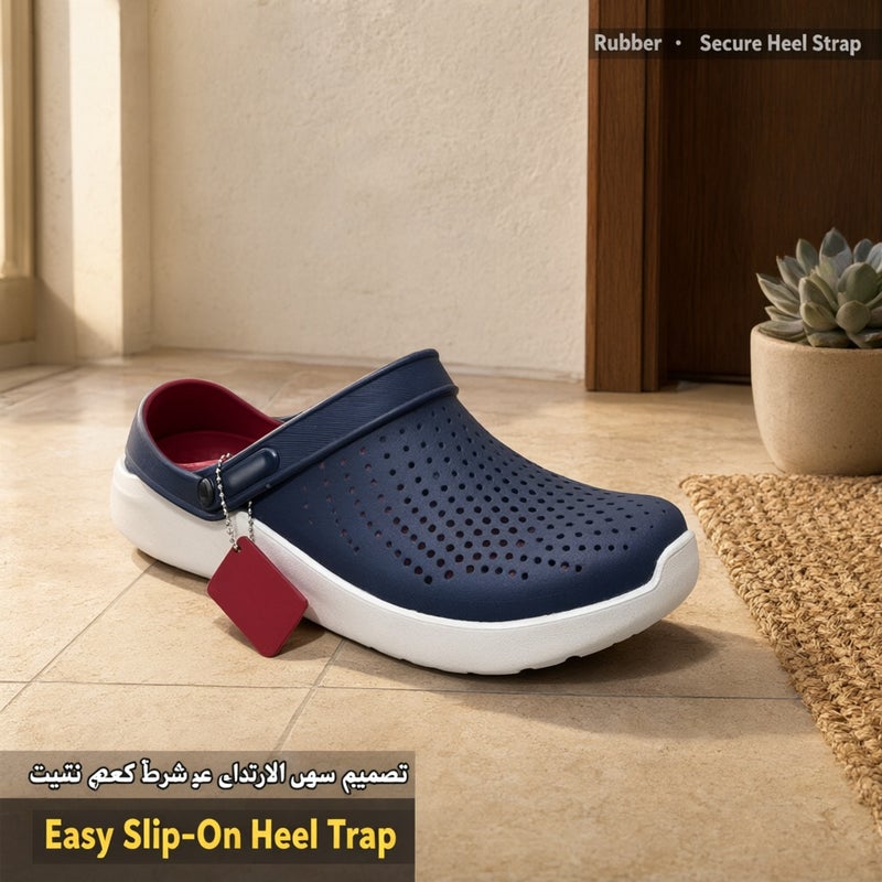 Men's Closed Toe Clogs Water Shoes Slip On Sandals for Outdoor Beach Driving - Image 4
