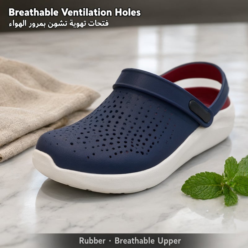 Men's Closed Toe Clogs Water Shoes Slip On Sandals for Outdoor Beach Driving - Image 2