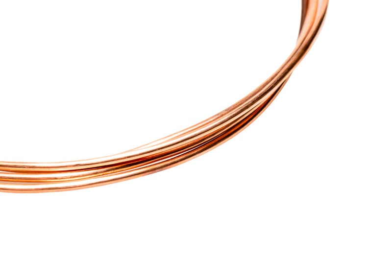 Craft Wire 14 Gauge, 99.9% Pure Copper Wire (Round) Dead Soft CDA #110 Made in USA - 5FT by Craft Wire - Image 2