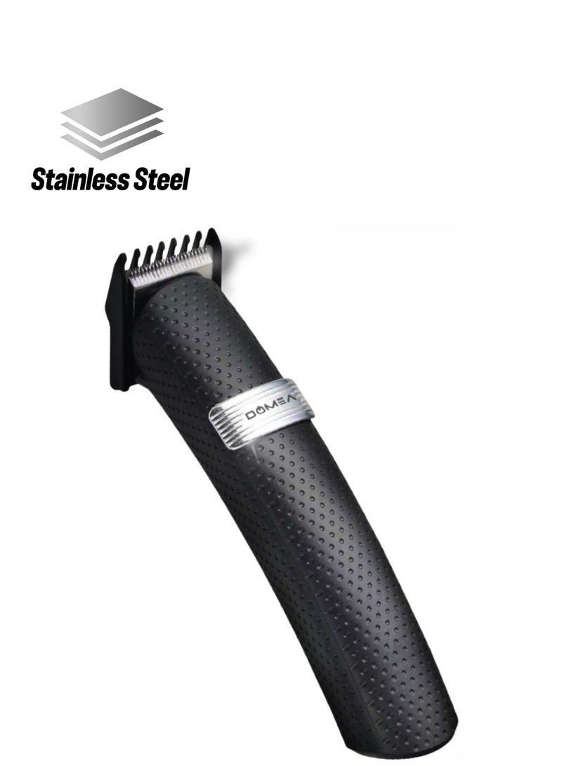 DOMEA Rechargeable Cordless Trimmer For Men, Stainless Steel Blade For Easy, Precise & Fast Cutting of Hair/Beard, 9 Length Settings, All Hair Types-GT130 - Image 1