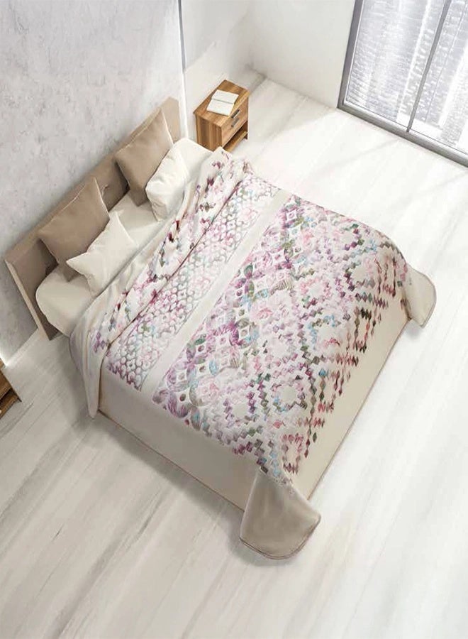 Mora spain Mora Pasarella 3D Blanket - Model:j65 - Size: 220*240 - Made in Spain. - Image 1