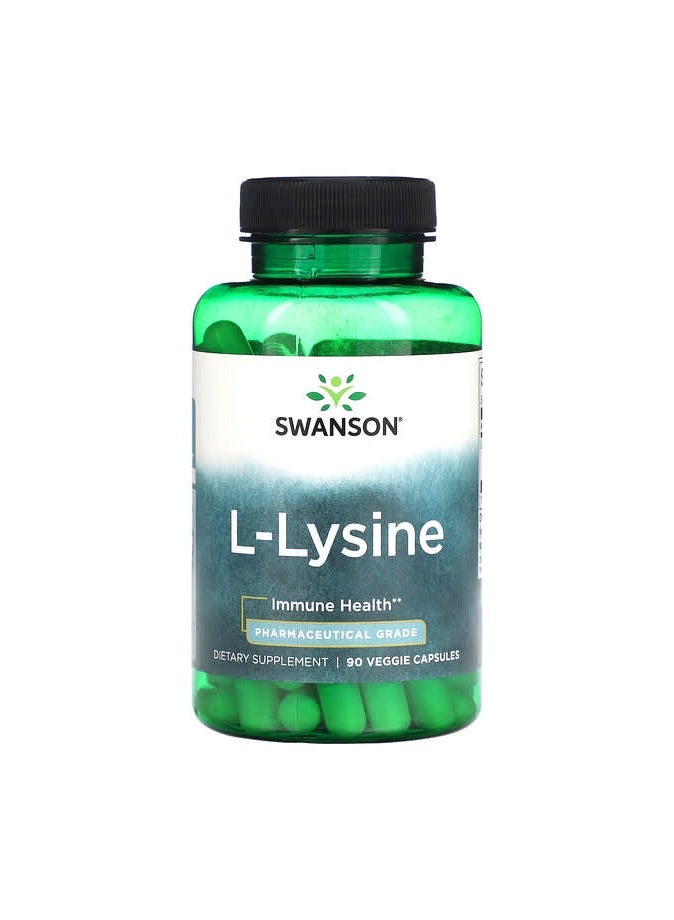 SWANSON L-Lysine, 90 Veggie Capsules