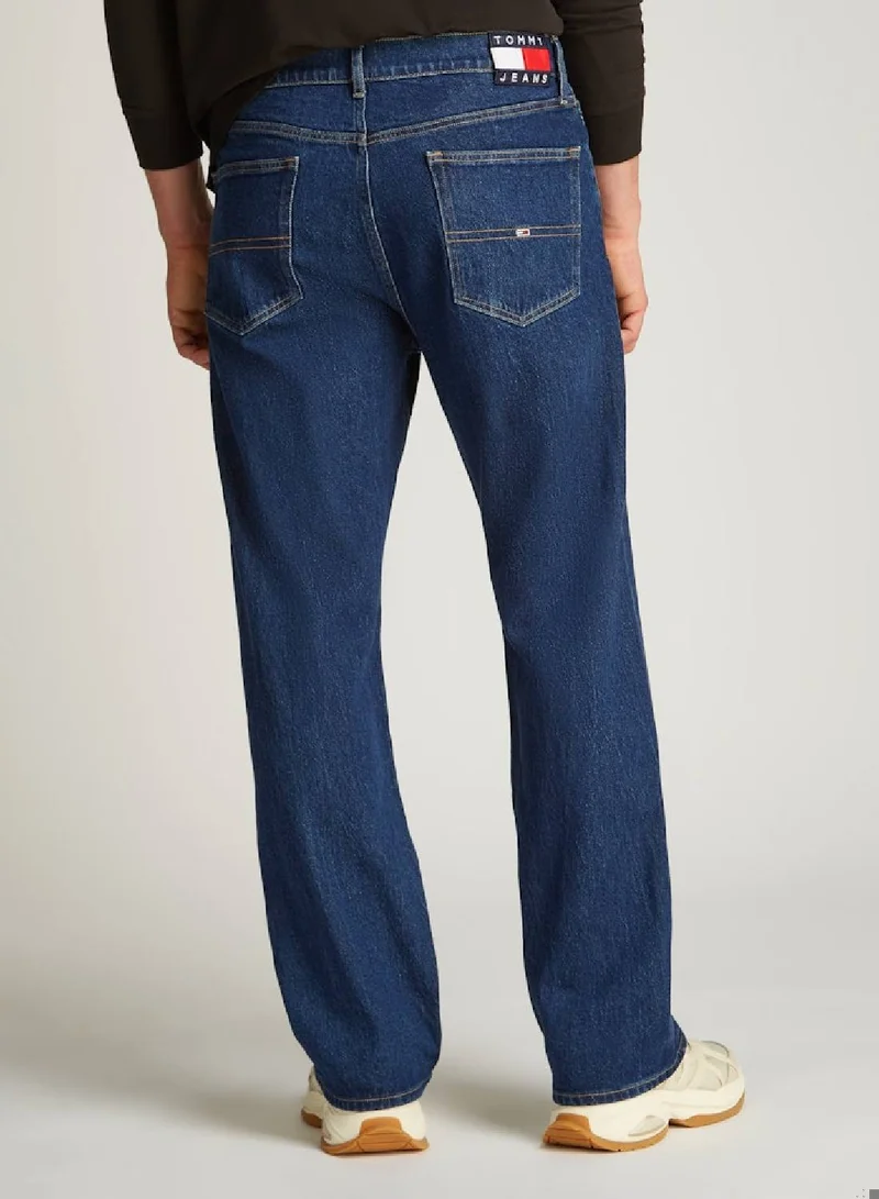 TOMMY JEANS Faded Seam Regular Straight Jeans