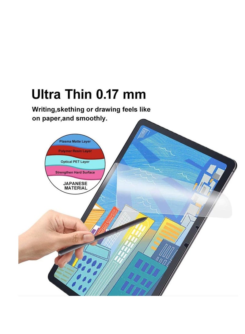 1Pack Paper Feel Screen protector Compatible with iPad Pro 13 inch 2025 M5/2024 M4 / iPad Air 13 inch 2024 (M2)/iPad Air 13 inch 2025(M3)/iPad Air 13 inch 2026(M4), Paper Nano-Texture Film for Drawing, Nib Friendly, Touch Sensitivity - Image 3
