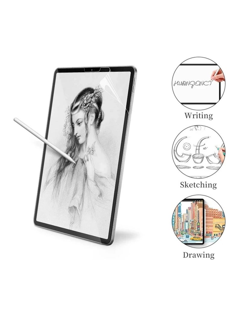 1Pack Paper Feel Screen protector Compatible with iPad Pro 13 inch 2025 M5/2024 M4 / iPad Air 13 inch 2024 (M2)/iPad Air 13 inch 2025(M3)/iPad Air 13 inch 2026(M4), Paper Nano-Texture Film for Drawing, Nib Friendly, Touch Sensitivity - Image 4