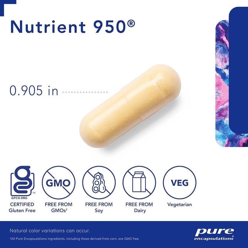 Pure Encapsulations Nutrient 950  Multivitamin Mineral Supplement to Support Physiological Functions and a Healthy Lifestyle  180 Capsules - Image 3