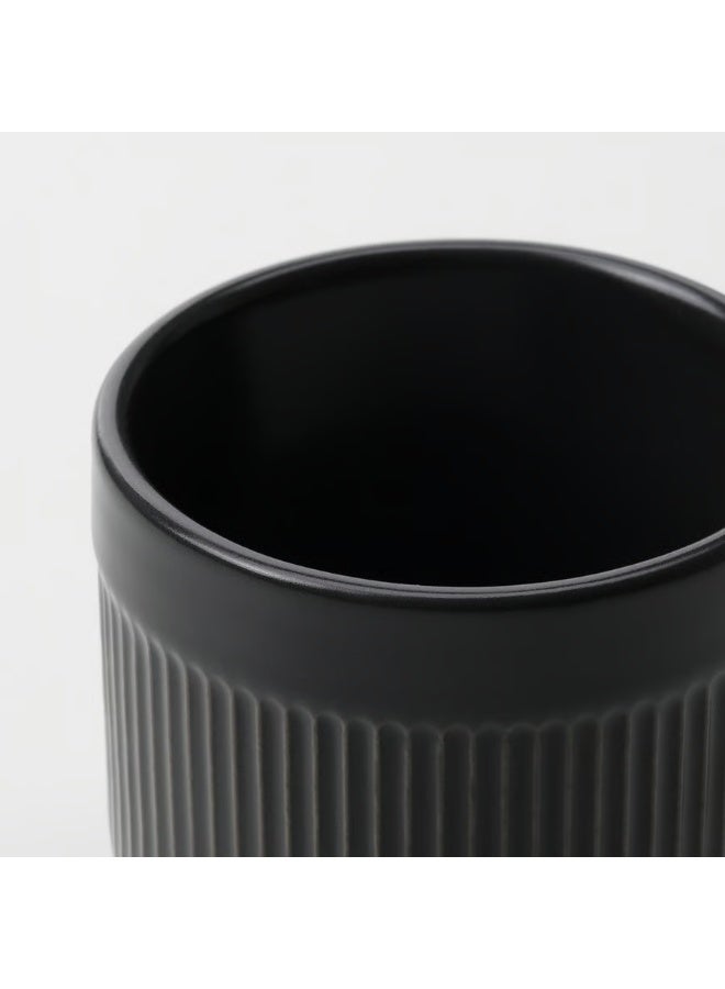 Black Plant Pot – Indoor & Outdoor Decorative Mini Flower Pot, Durable and Stylish, 6 cm Diameter - Image 3