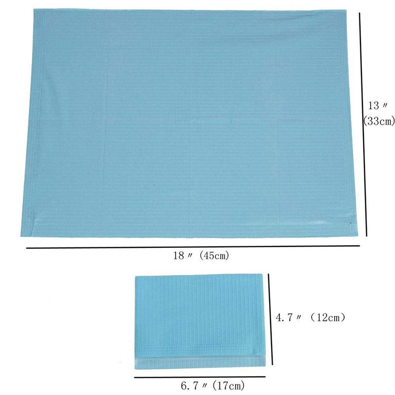 new star tattoo Dental Bibs,125pcs 13 x 18 inches High Absorbent Waterproof Portable Table Covers Clean Pad - Image 3