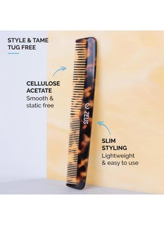 Zeus Beard & Mustache Comb for Men, Handmade Saw-Cut Hair Comb for Untangling & Styling Beard (Traditional) V11  - Image 2