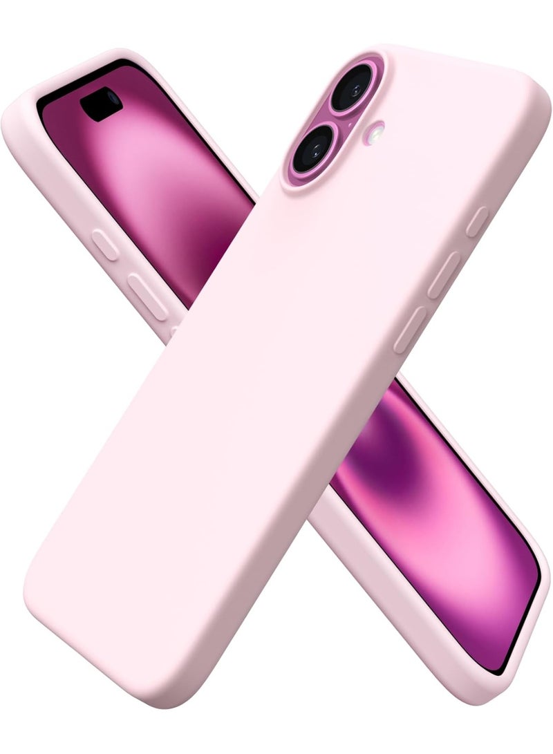 iPhone 16 Plus Case Cover Soft Gel Rubber Shockproof Case with Microfiber Lining Cover For iPhone 16 Plus 6.7-inch - Image 1