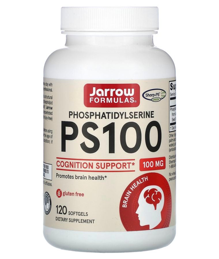 jarrow formulas PS100 Phosphatidylserine 100 mg 120 Softgels