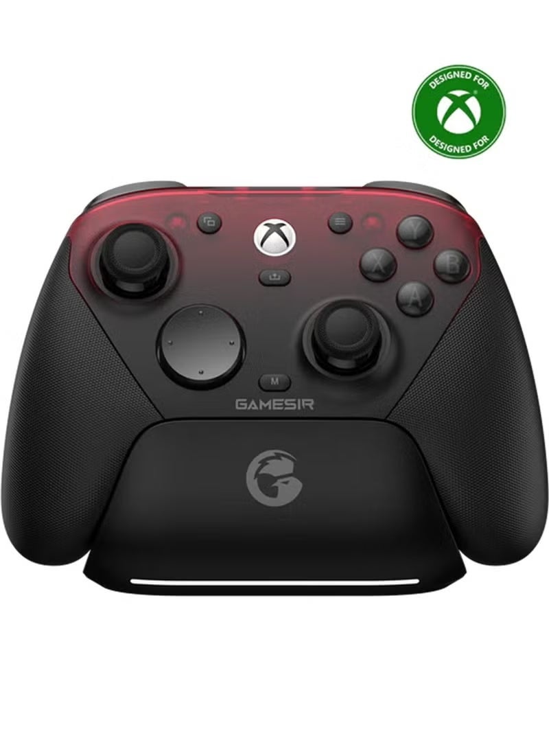 جيم سير جهاز التحكم G7 Pro – سلكي لجهاز Xbox Series X|S و Xbox One، لاسلكي للكمبيوتر و Android، مع عصي TMR، زنبركات Hall Effect، معدل استجابة 1000Hz، مدخل صوت 3.5mm وقاعدة شحن (ثلاثية الوضع) - Image 1