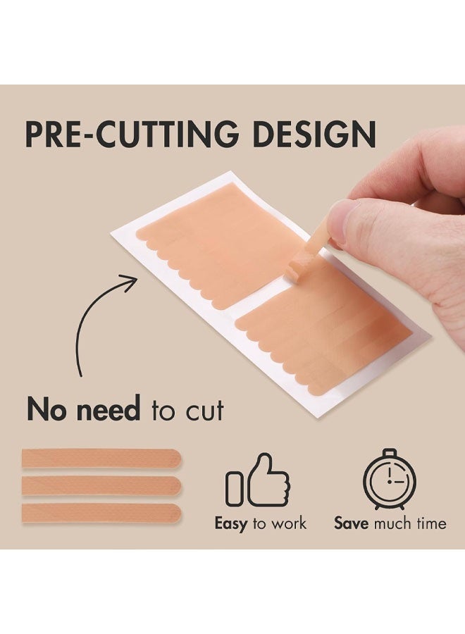 160Pcs Breathable Micropore Medical Eyelash Extension Tape for Sensitive Under Eye Use - Image 5