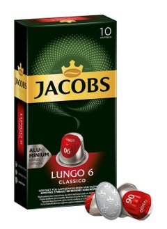 JACOBS lungo 6 classico - 10 capsules  - Image 1