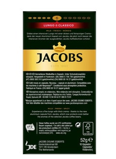 JACOBS lungo 6 classico - 10 capsules  - Image 2