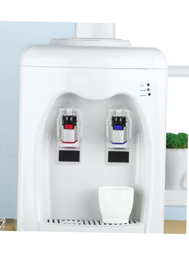 Water Dispenser Faucet Replacement 2 Piece Direct Dispenser Hot And Cold Push Style Taps Reusable Spigot Water Faucet Component For Water Purifier Children Safe - Image 1
