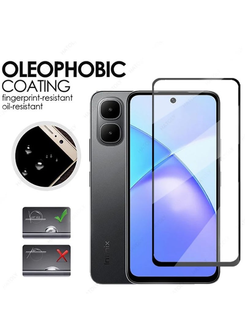 1 Pack Screen Protecto for Infinix Smart 10 Scratch Resistant, Tempered-Glass Screen Protector - Image 3