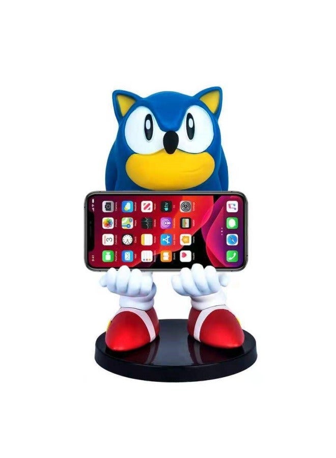 General Sonic handle desktop decoration car mobile phone holder gift for family and friends  - Image 2