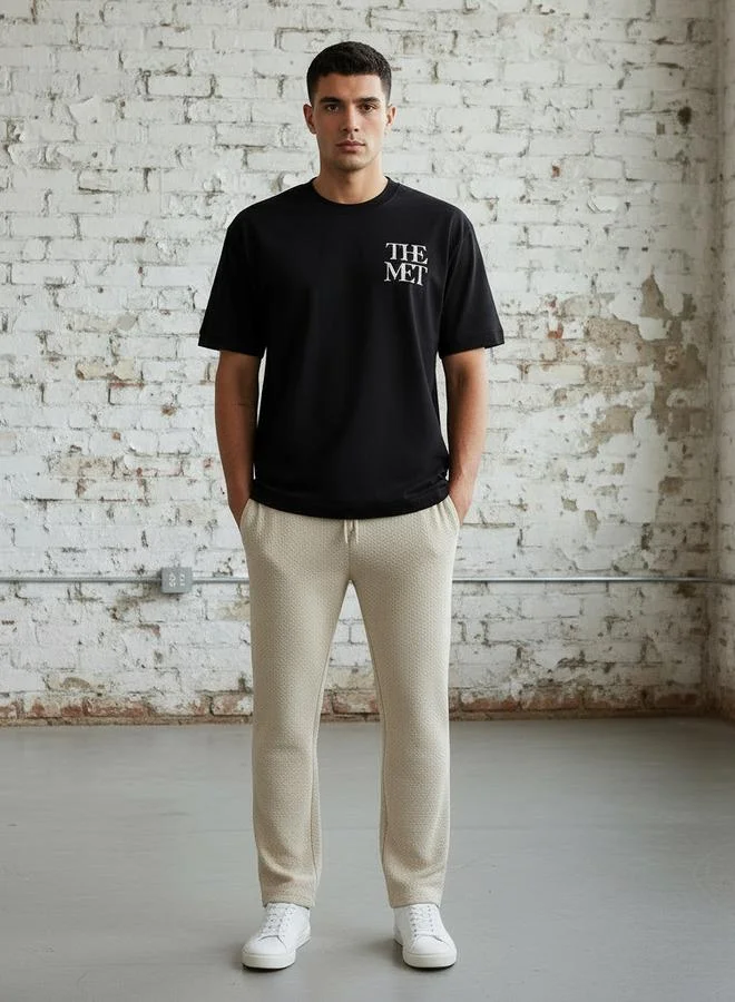 SP Characters Men Regular Fit Crew Neck Short Sleeves Graphic Print T-shirt