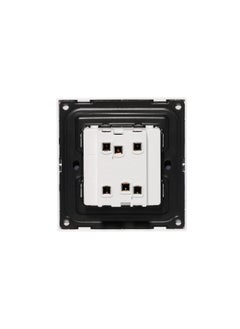 Donmarco 2 Gang 2 Way Switch – Ultra Thin Glass, Sleek Dual Control Light Switch (Matt White), modern durable sleek, light switch wall switch electric switches  - Image 3