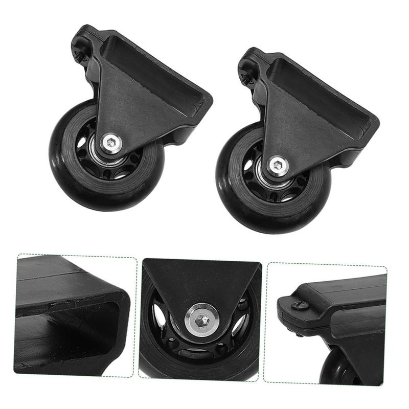 4Pcs Retractable Ladder Caster Wheels Extension Kit For Stable Noise Reduction Telescoping Accessories - Image 5
