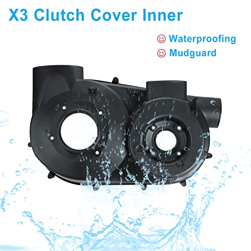 CPOWACE Inner Clutch Cover Compatible with Can Am X3, CVT Variator Clutch Plate Cover Back Transmission Housing Compatible with 2017-2023 Can Am Maverick X3,Replace #420212605 - Image 4