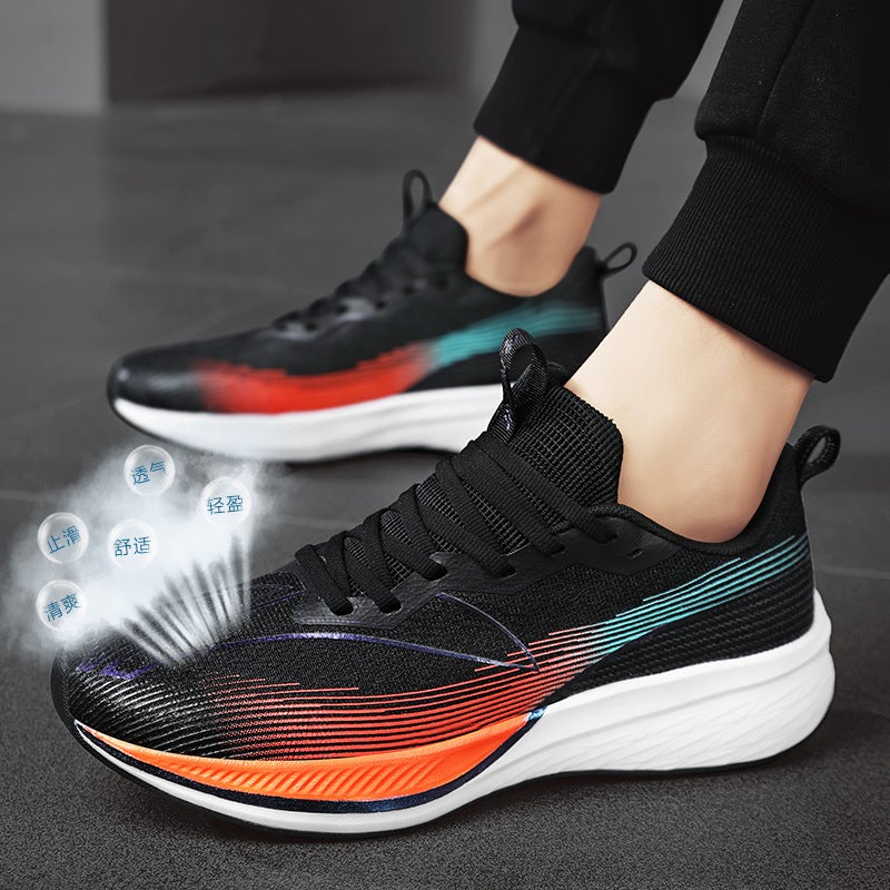 Running Shoes Men'S Red Rabbit 6Pro Shock Absorbing Ultra Light Professional Summer Breathable Big Kids Teenager Flying Electric 3 Sports Running Shoes - Image 5